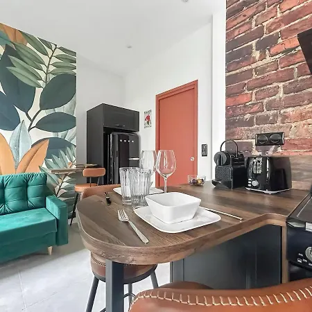 T1 103 Eaux Claires, Premium, Clim, Garage Prive Apartment Grenoble
