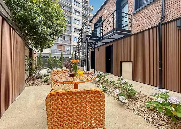 Daire T1 103 Eaux Claires, Premium, Clim, Garage Prive Grenoble